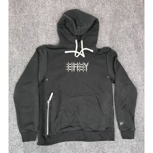 Nike KD Kevin Durant Dri fit Hoodie Black Long Sleeve Basketball  Size M